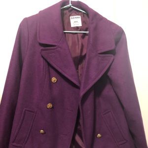 Old Navy Purple Pea Coat